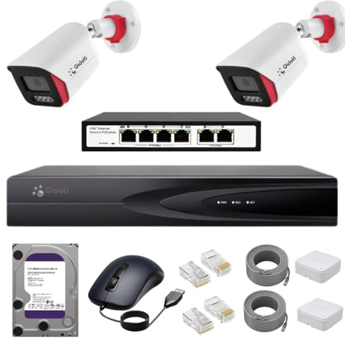 QIDOTS 2 CHANNEL CCTV CAMERA