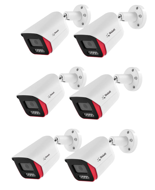 QIDOTS BULLET IP CAMERA (PACK OF 6)