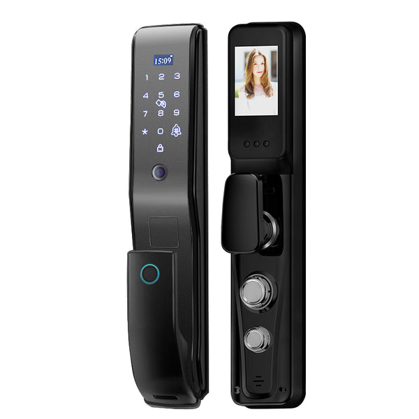 Golens X31 Camera, Fingerprint, 2 RFID Card, Password, 2 Key, Inbuilt Wi-Fi, Rechargeable Lithium Battery